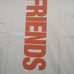 VLONE Friends Orange V Short Sleeve White T-shirt