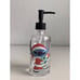 Disney Stitch & Scrump Christmas Santa Hat Soap Dispenser Clear Glass NEW