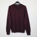 J Crew Men's Medium Sweater Red Merino Wool V-Neck Knit Pullover 85988 AO20