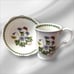 Retired Portmeirion Botanic Garden Oatmeal /Cereal 6-1/2 Bowl And Mug