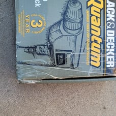 BD1000 Black & Decker Quantum 4 Amp Variable Speed Reversible 3/8 Drill