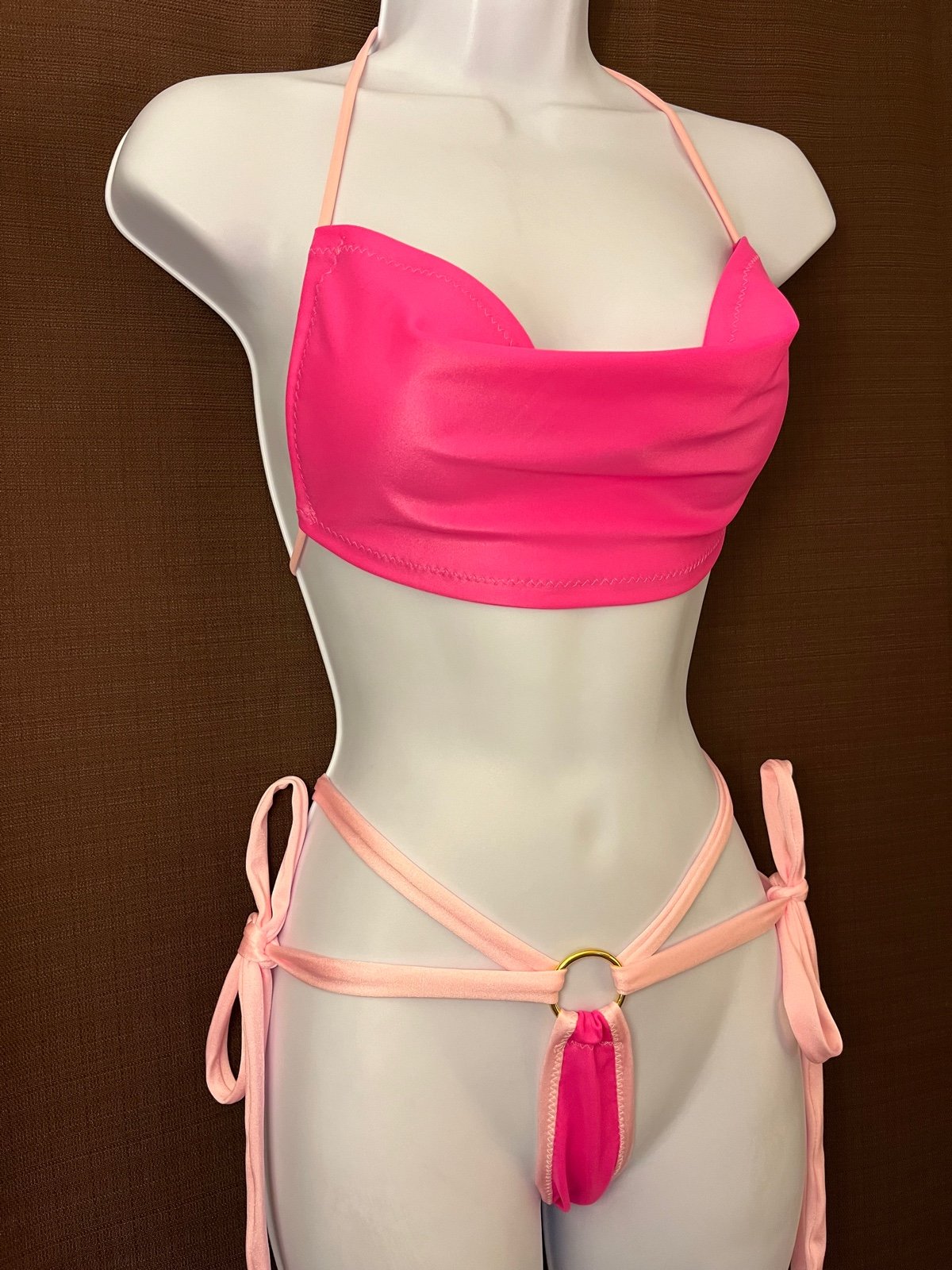 Handmade Exotic Dancer Outfit Size Medium / Adjustable
