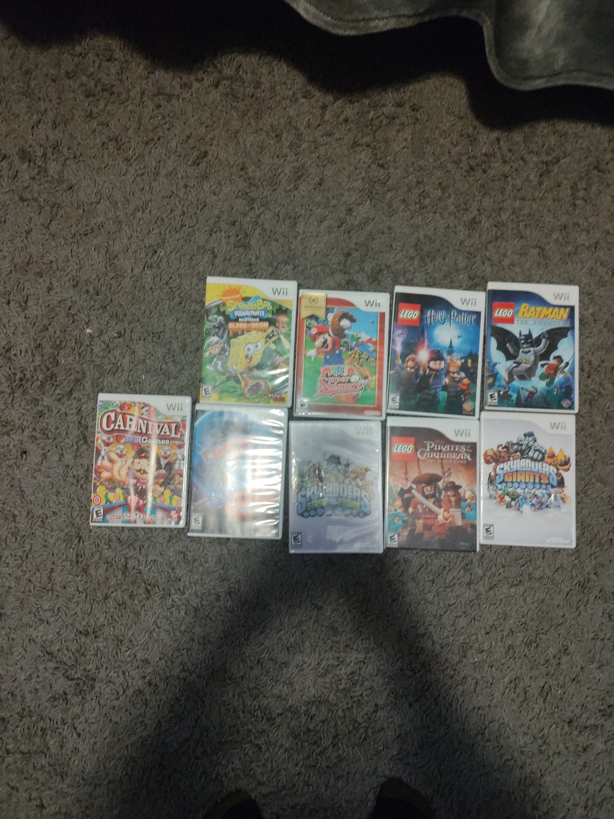 8 Nintendo wii games