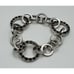 Anthony Nak Atelier Sterling Gemstone Circle Bracelet 42 Grams 7.5” Fine Jewelry