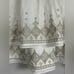 WHBM White Gold Embroidered Smocked Waist Tiered Silk Mini Skirt Size XS