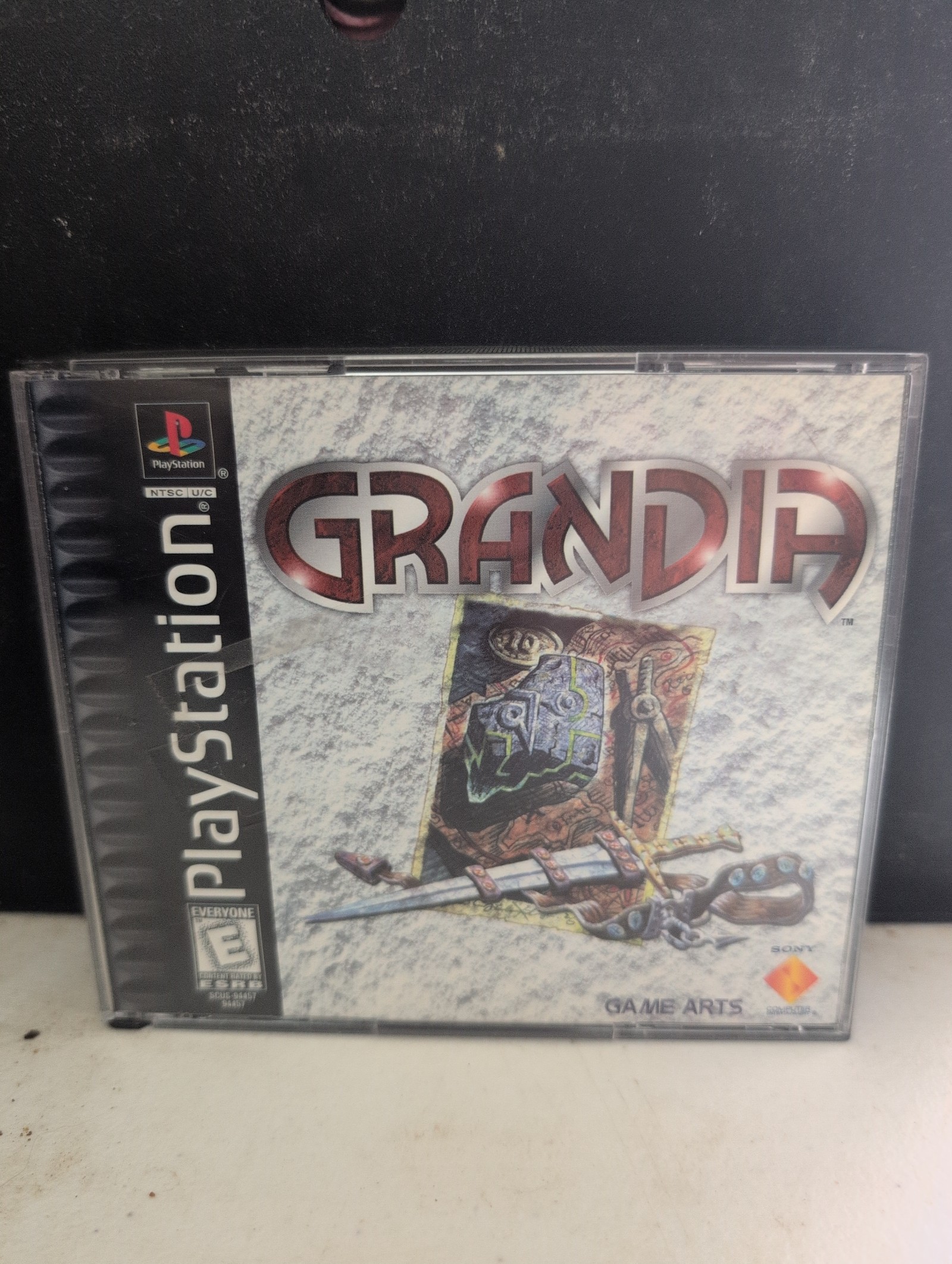 Grandia for PlayStation 1 PS1 Video Game