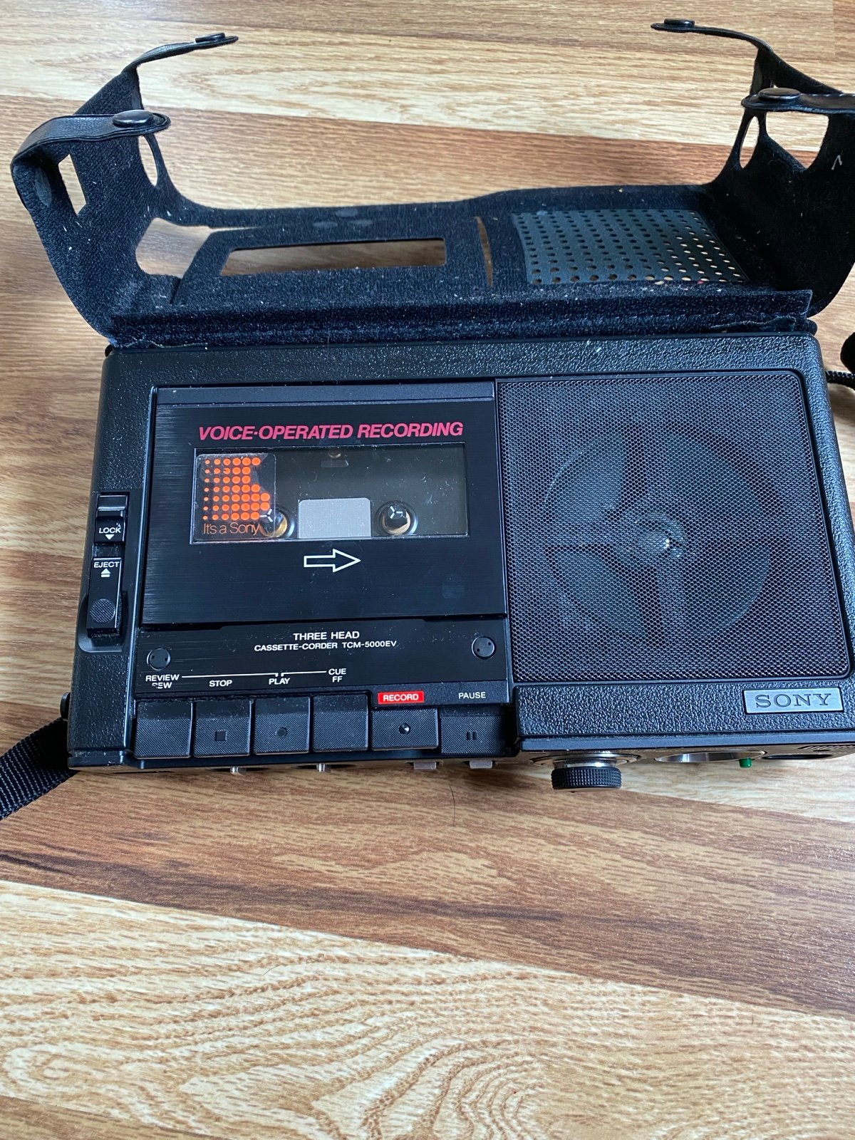 Sony tcm 5000v tape recorder
