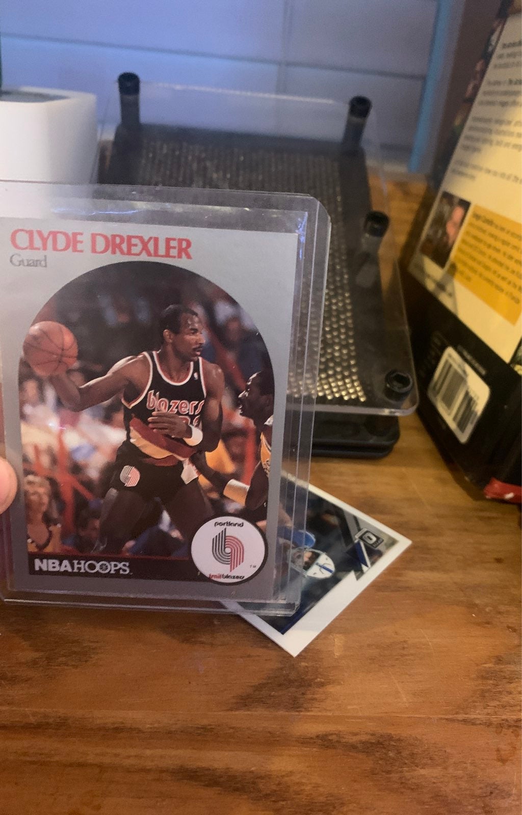 Clyde drexler vintage card 1990