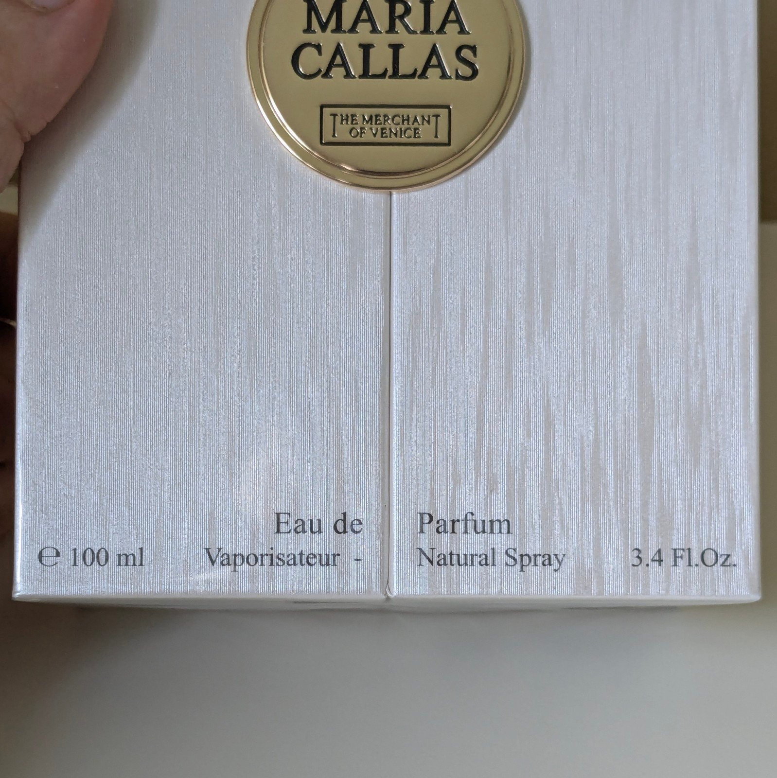 The Merchant Of Venice Maria Callas Eau De Parfum EDP 3.4 oz