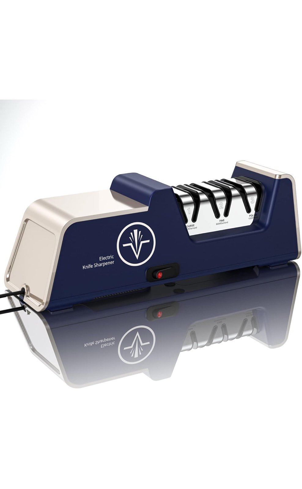 Professional Electric Knife Sharpeners for Kitchen Knives with Diamond Abrasives