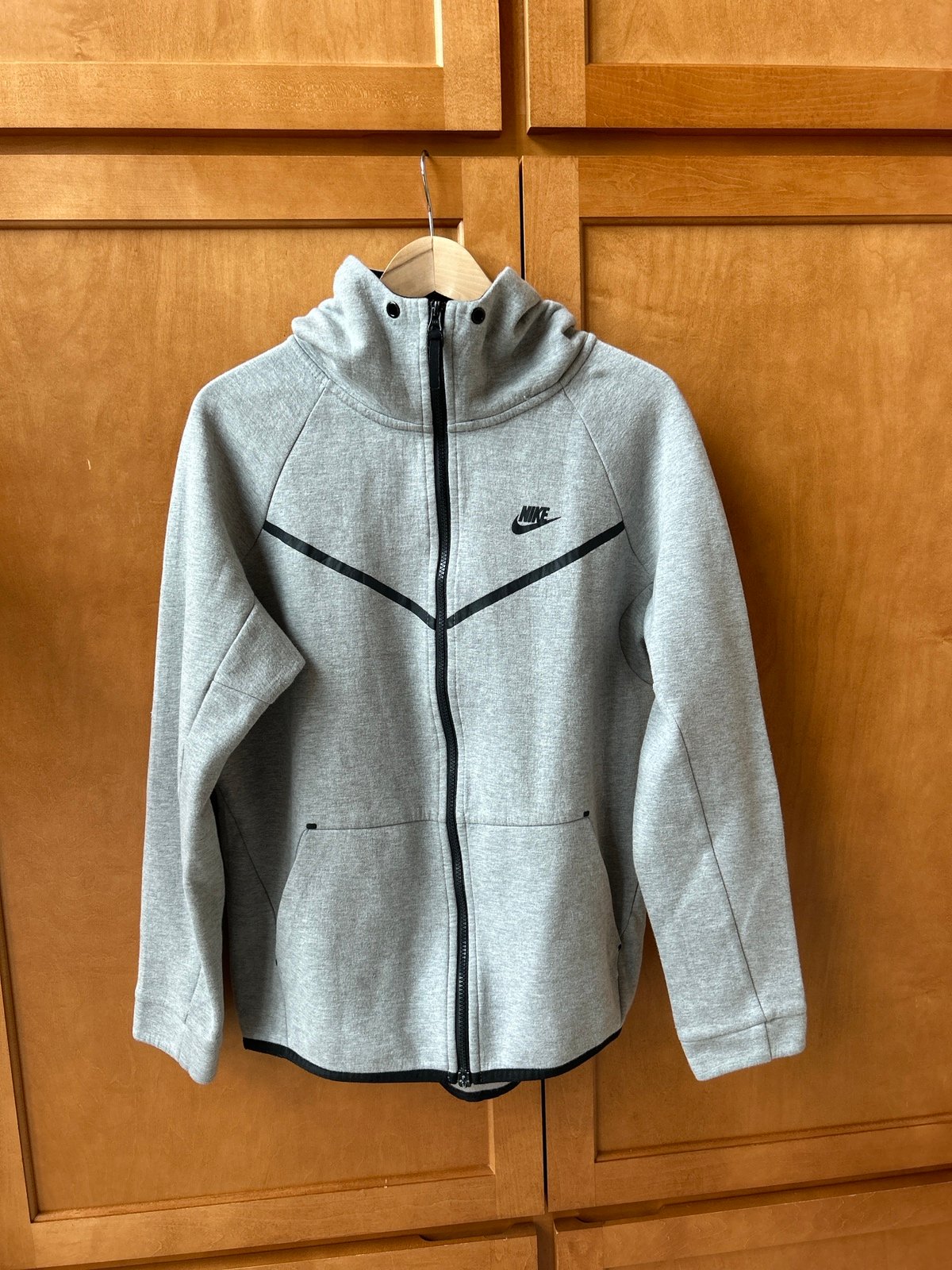 Nike Tech Grey Fleece Jacket - Men’s Size XXL