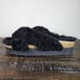 Papillio by Birkenstock Daytona Shearling Womens Size 7 Platform Sandals Black