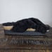 Papillio by Birkenstock Daytona Shearling Womens Size 7 Platform Sandals Black