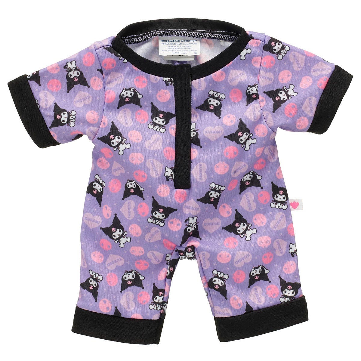 Kuromi Build a Bear Sleeper NWT