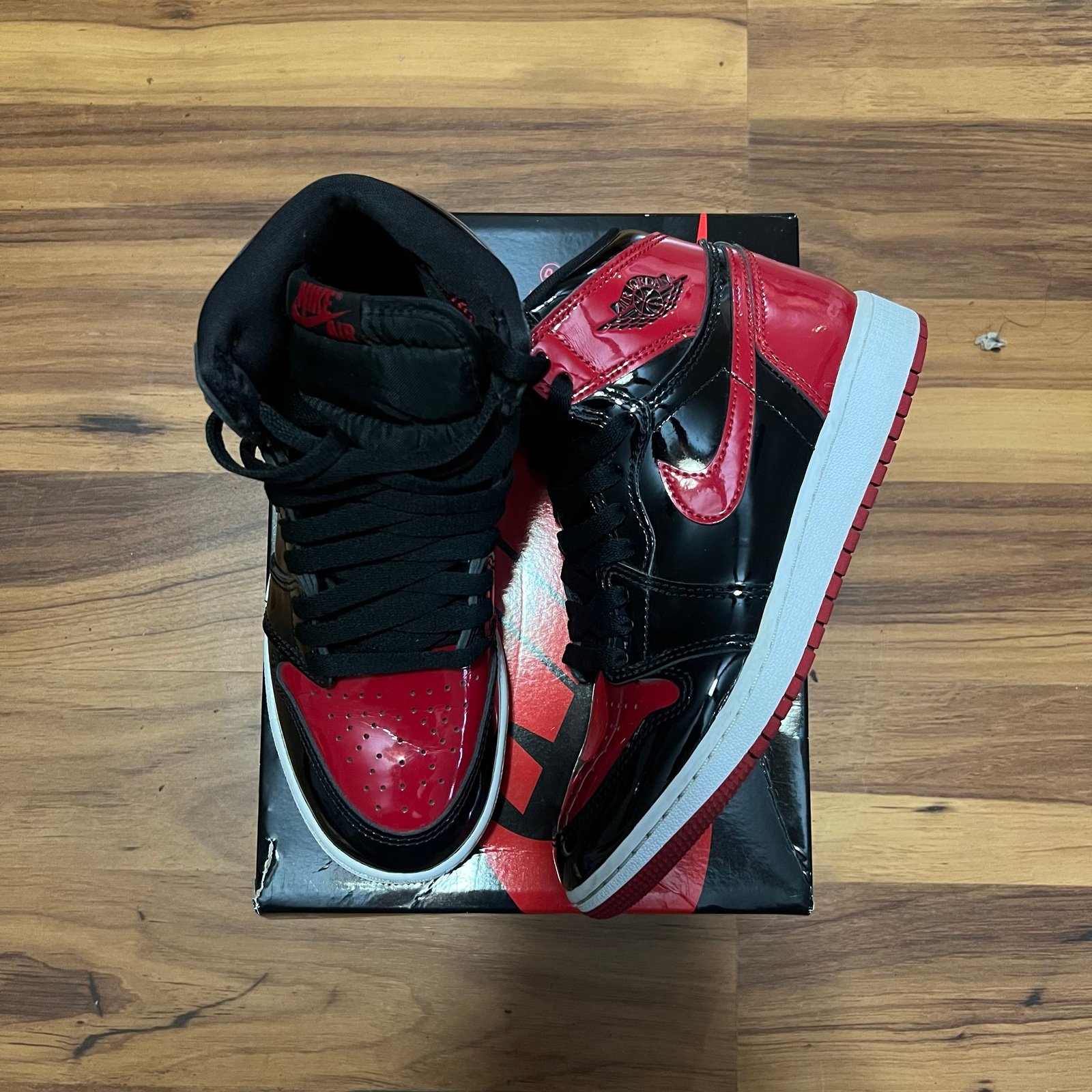 Air Jordan 1 Retro High OG ‘Patent Bred’ Size 4.5