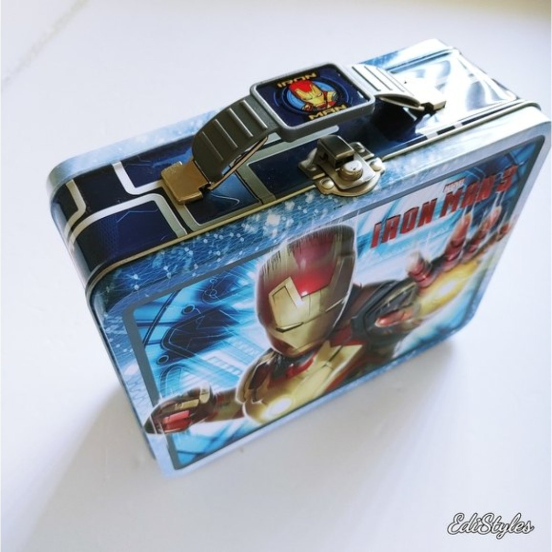 cheapest price Box Tin The Co. Box Lunch Man Iron Kids cheapest price Box Tin The Co. Box Lunch Man Iron Kids