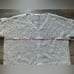 Lands Downunder Cream Chunky Vneck Wool & Alpaca Sweater One Size