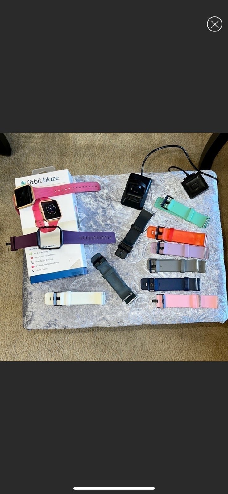Fitbit Blaze Special Edition With Gold Frame