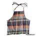 American Eagle Plaid Cropped Smocked Halter Top