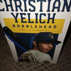Christian Yelich 40/30 Bobblehead #1 of 2