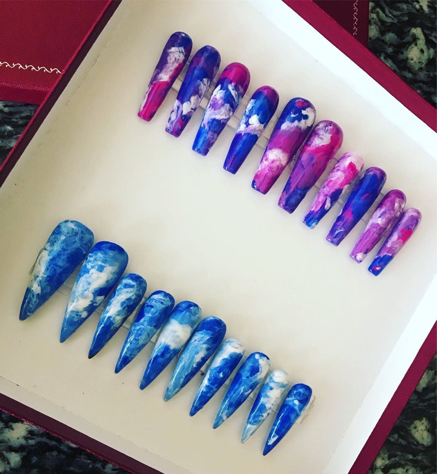 Handmade Acrylic Press on nails