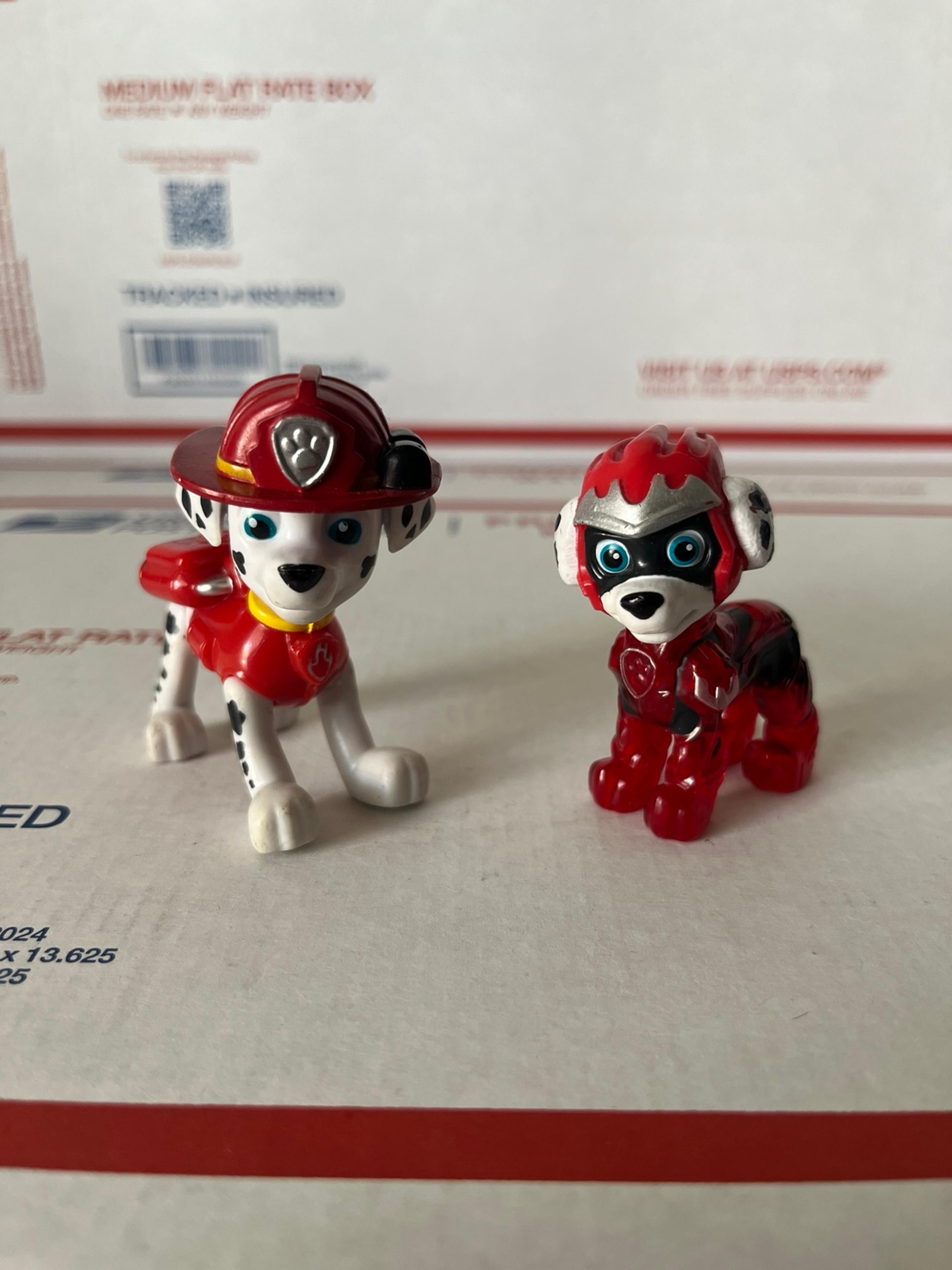Paw Patrol Firefighter Dalmatian Puppy Dog Marshall Action Figure Toy Doll Lot