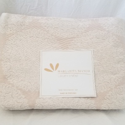 cheap online Coverlet King Linens Luxury Bianco Margarita pc 3 & NIP Portugal Set Shams Home cheap online Coverlet King Linens Luxury Bianco Margarita pc 3 & NIP Portugal Set Shams Home