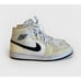 Nike Air Jordan 1 Mid Women's Shoes Size 7 Coconut Milk Leather BQ6472-121