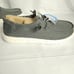NWB Hey Dudes Womens 8 Dark Gray Wendy Stretch Canvas Slip On Shoes