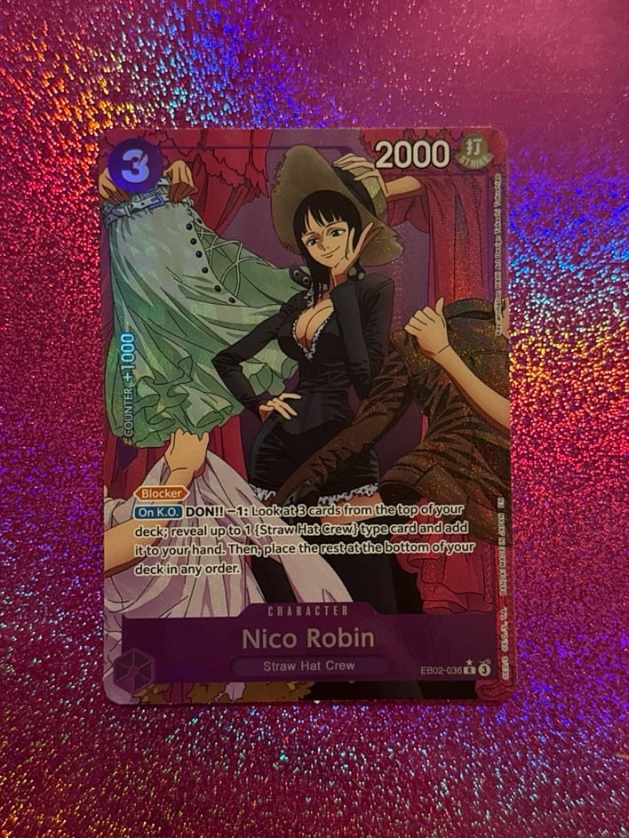 One Piece EB02-036 Anime 25th Collection Nico Robin Alternate Art (English)