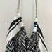 Express Snake Print Chain Tie Back Handkerchief Top. Stunning and unique! Lightw
