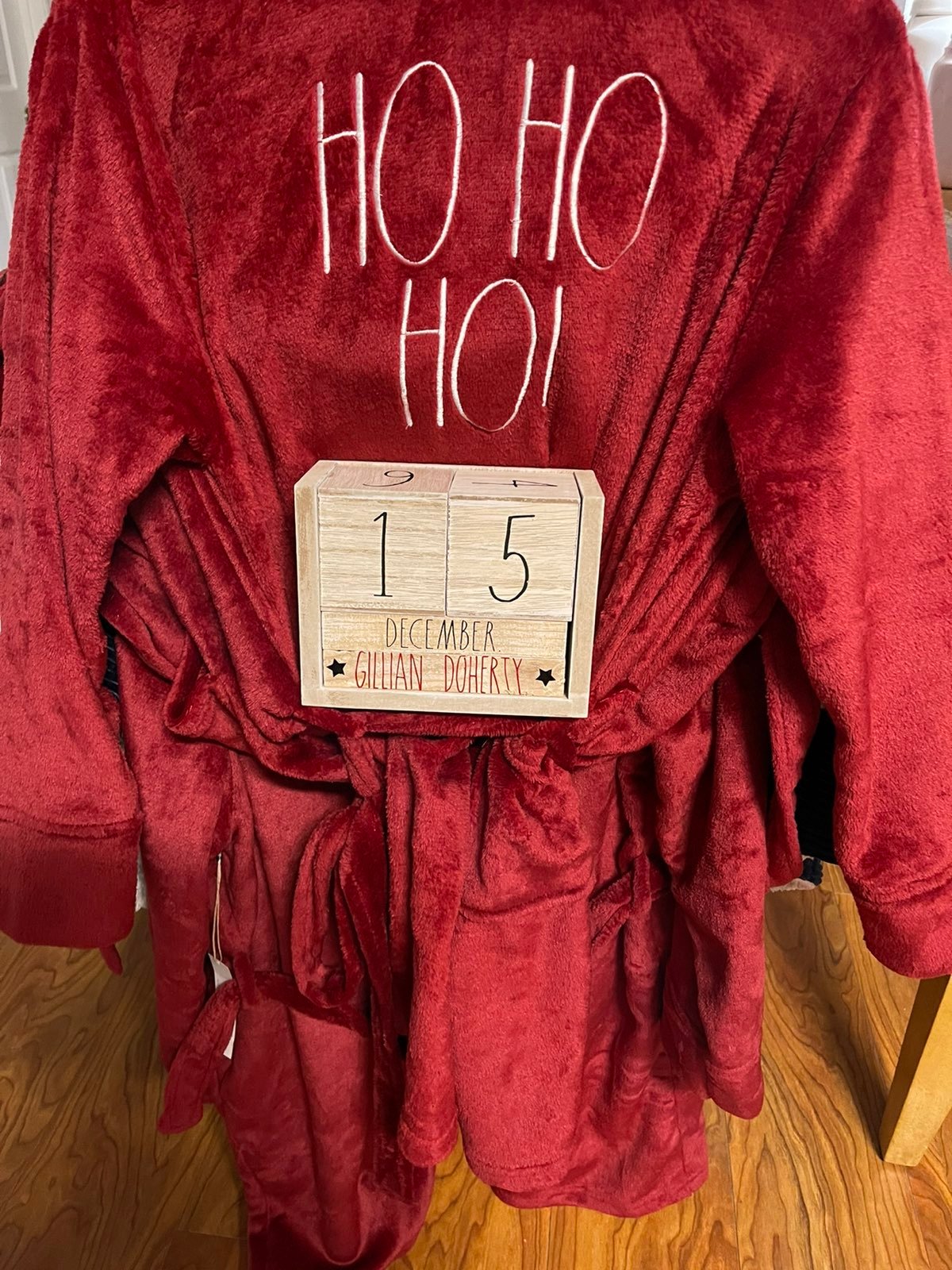 Rae dunn christmas robe