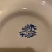 Set of 4 vintage willow ware royal China plates