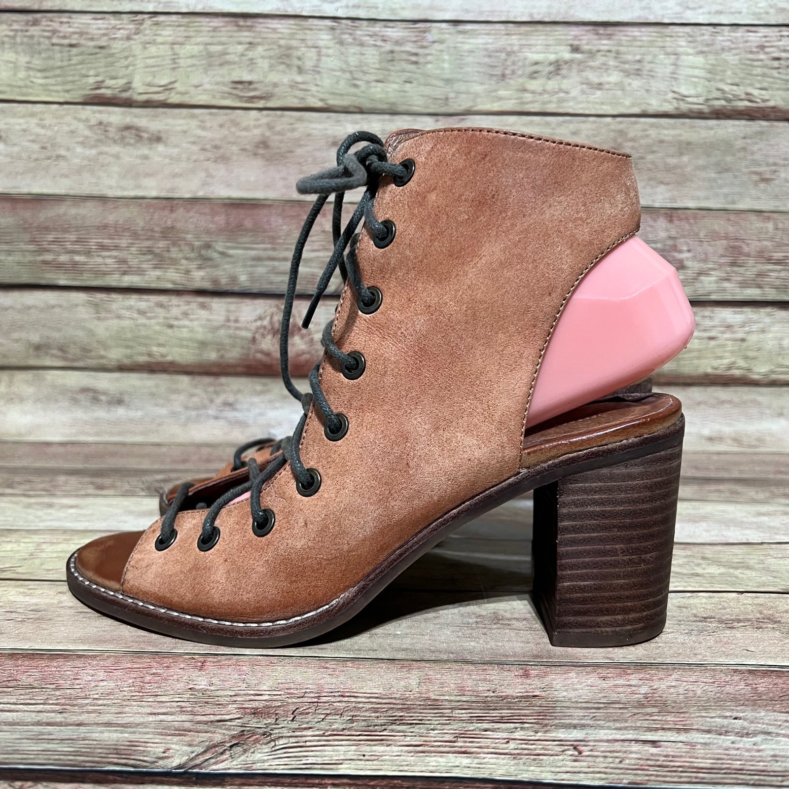 Jeffrey Campbell Free People Minimal Lace Up Heels
