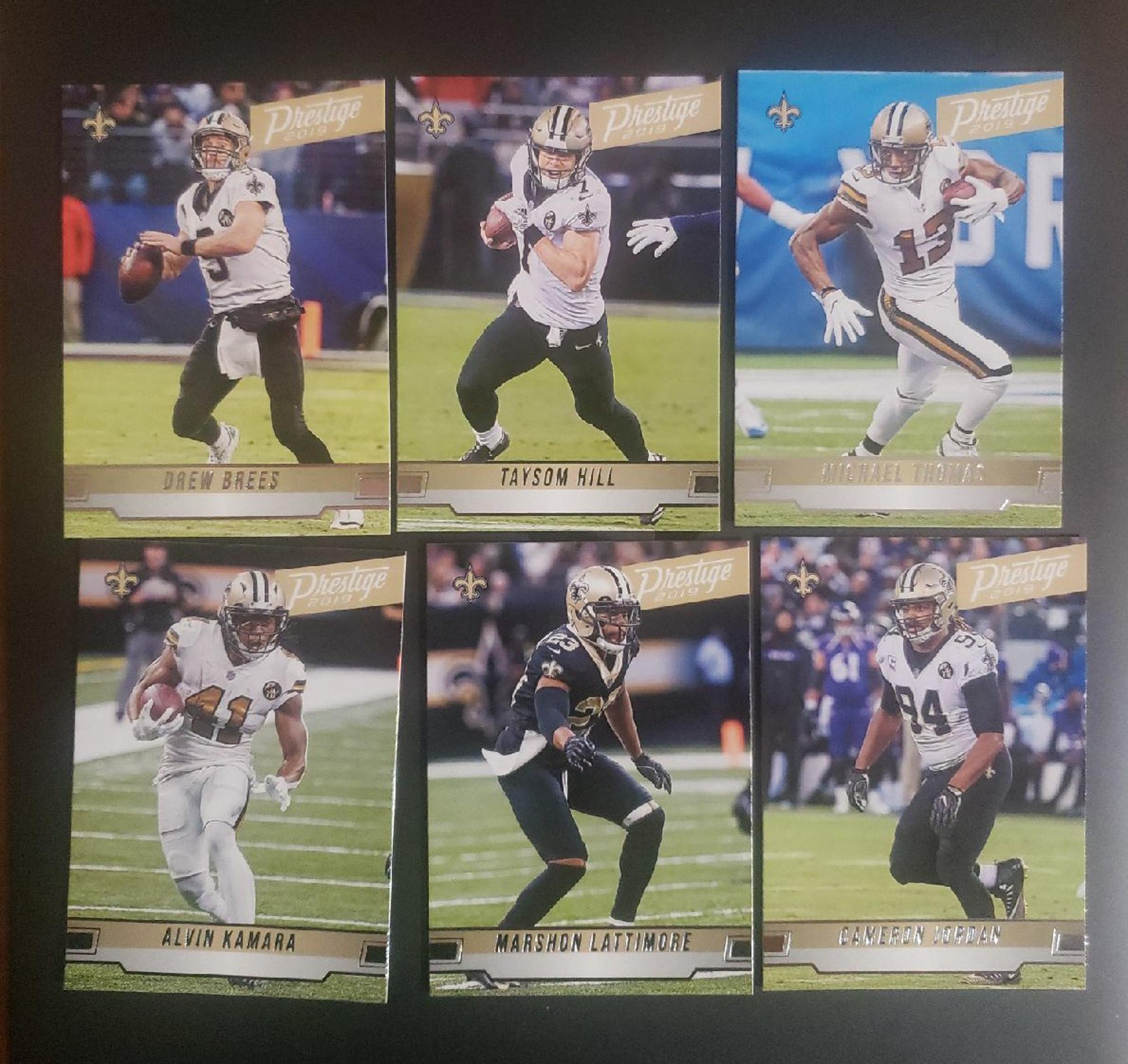 NEW ORLEANS SAINTS 2019 PRESTIGE LOT