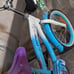 RETRO Girls 16in Bicycle With Doll Seat Avigo Journey Girls Bike Clean 2010 Ish