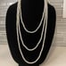 Genuine 100-Inch Continuous Cultured Pearl Necklace