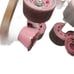 Chicago Ladies Women’s Rink Roller Skates Size 8 White Pink