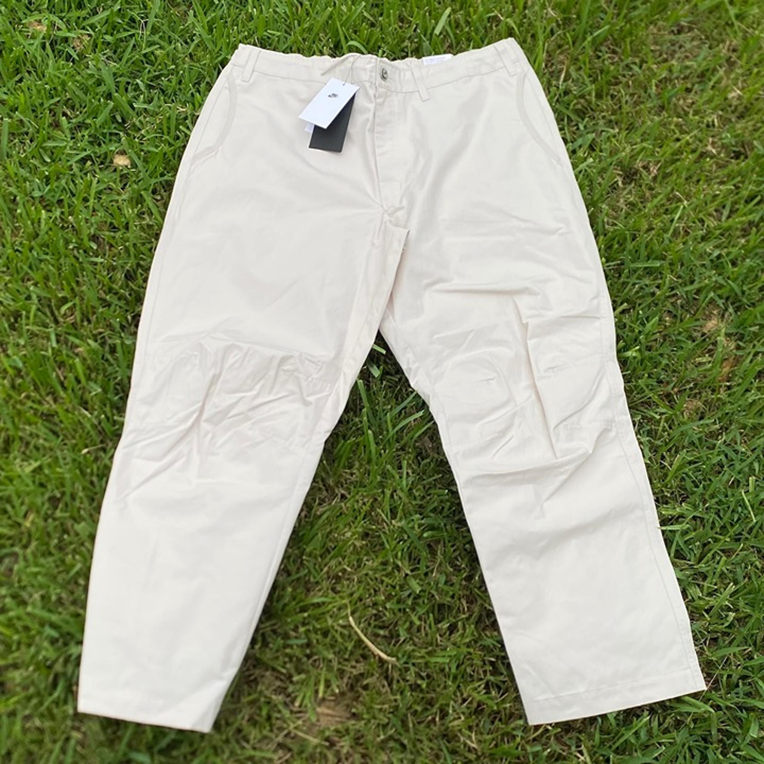 Nike Tech Woven Pants Light Orewood Brown Men Size XLarge FZ0710-104 NEW $170