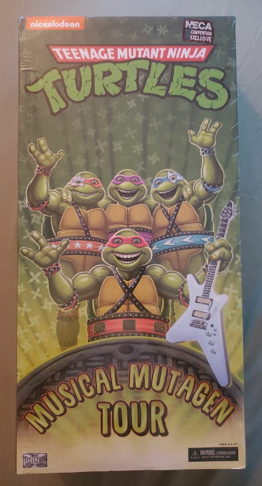 Neca TMNT Musical Mutagen Tour