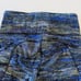LULULEMON ATHLETICA Interconnect Blue Multi F & F HR Crop 19 Leggings - US 8