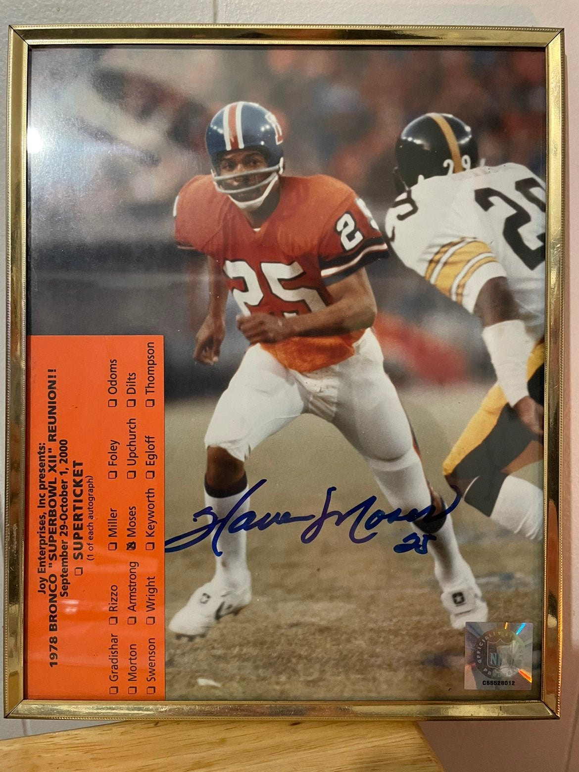 Haven Moses Autographed Photo