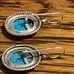 Sterling Silver Turquoise Earrings 925