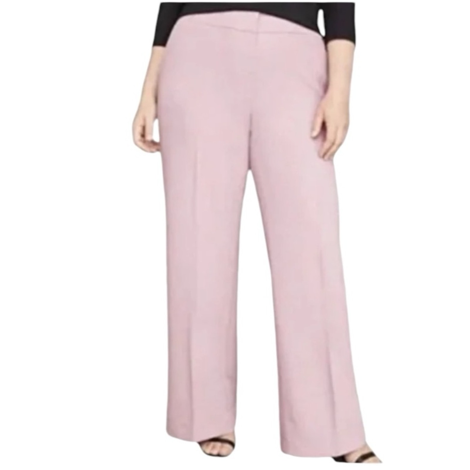 Lane Bryant The Allie Wide Leg Pant High Rise Lilac Mauve Women’s Plus Size 20