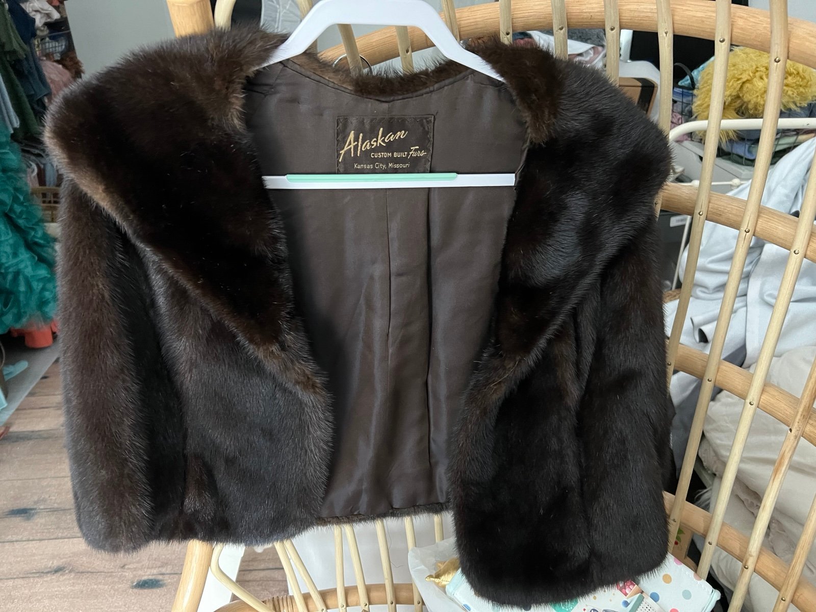 Vintage Mink Fur Stole