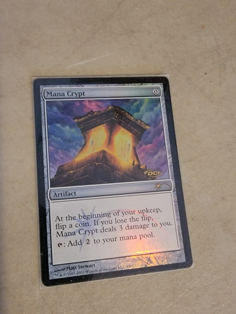 Judge Foil Mana Crypt