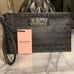 Juicy Couture Vegan Black Wristlet