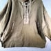 Polo Ralph Lauren Lace-Up Hoodie Women's Size XS/S Olive Green Fleece Side Slit