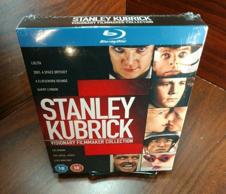 Stanley Kubrick Visionary Filmmaker Collection(Blu-ray,7 Movies,Region Free)NEW