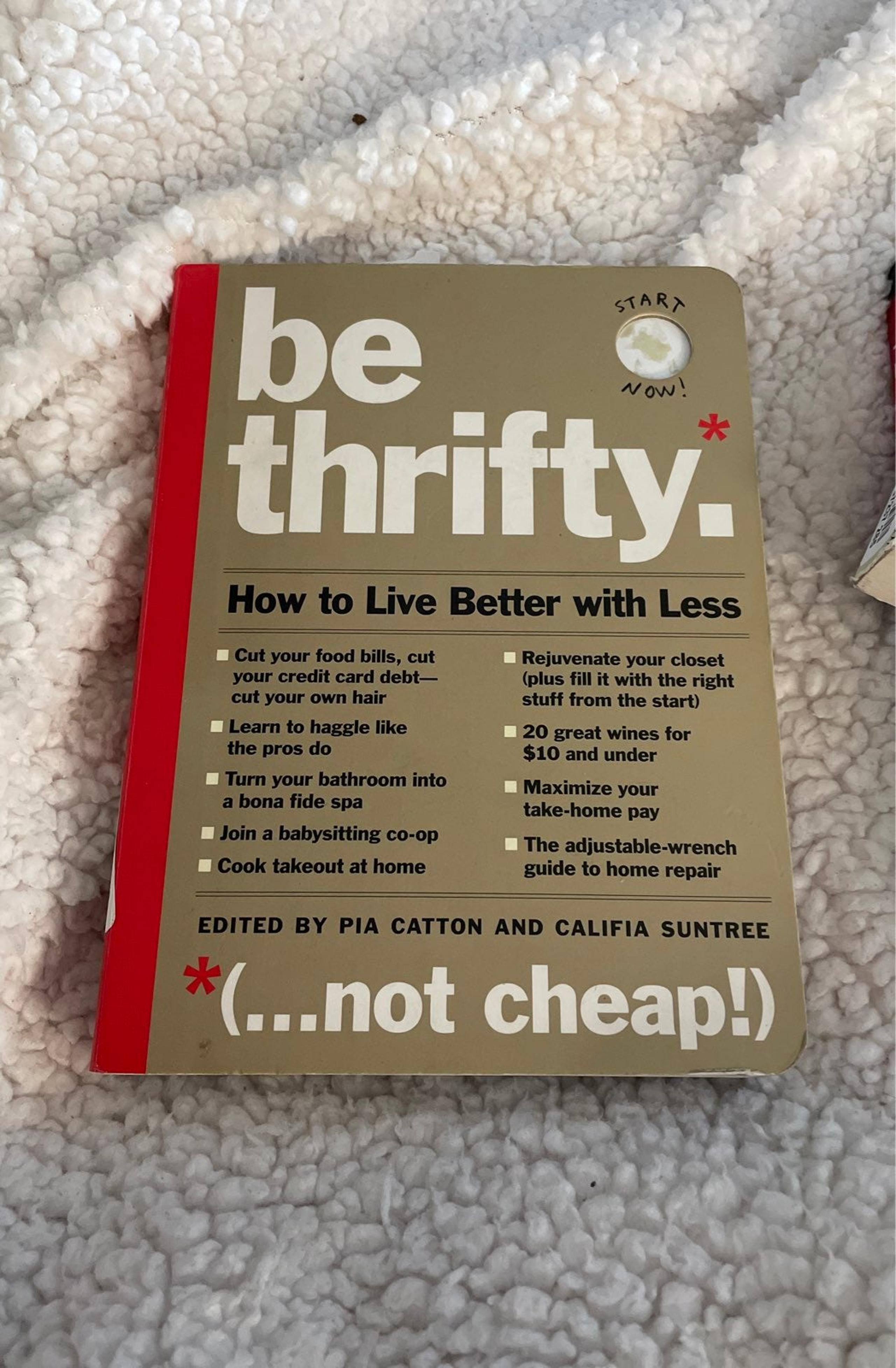 Be Thrifty (Used) Hardback